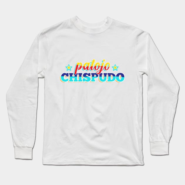 Patojo Chispudo Long Sleeve T-Shirt by White Feathers Designs